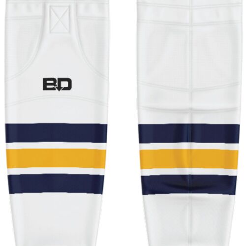 St. Albert Raiders Hockey Socks White Thumbnail
