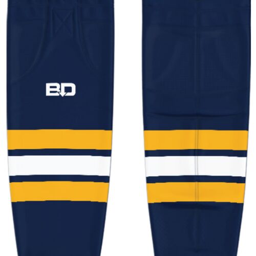 St. Albert Raiders Hockey Socks Navy Youth Thumbnail