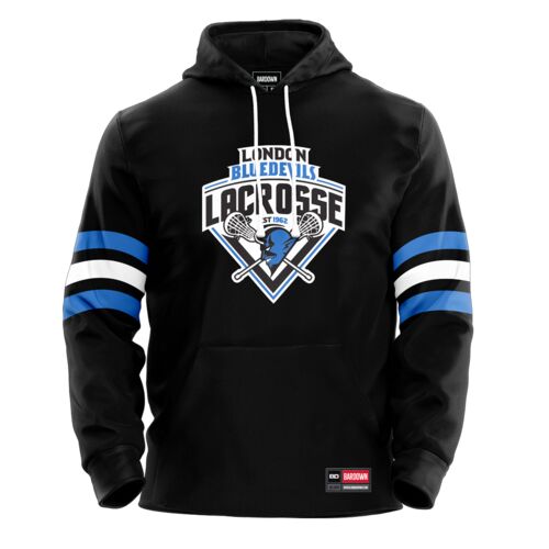 London Blue Devils Young Jersey Hoodie Sublimated Thumbnail