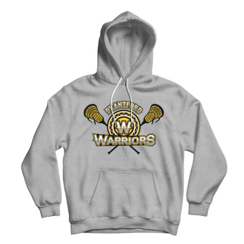 Brantford Warriors Adult Gray Classic Hoodie Thumbnail
