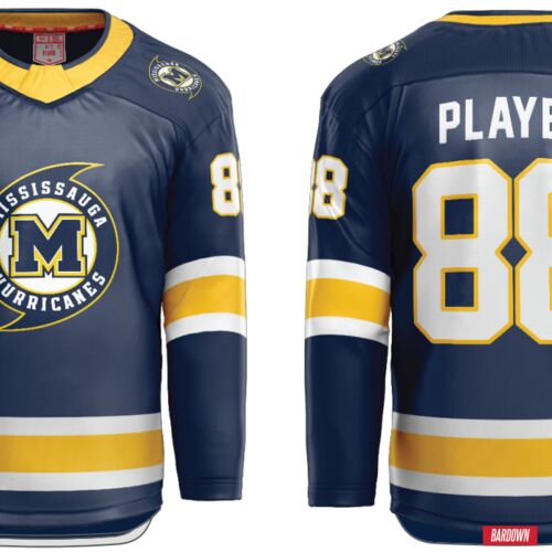 Mississauga Hurricanes Hybrid Hockey Jersey Thumbnail