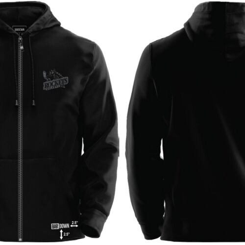 Kelowna Rockets Solid Full Zip Hoodie Thumbnail