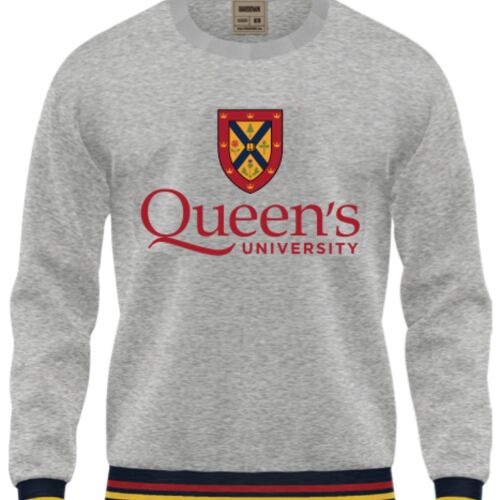 Queen's University Fleece Pepper Crewneck Thumbnail