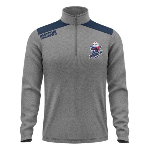 King Rebellion Two Tone Training Quarter Zip Youth Thumbnail