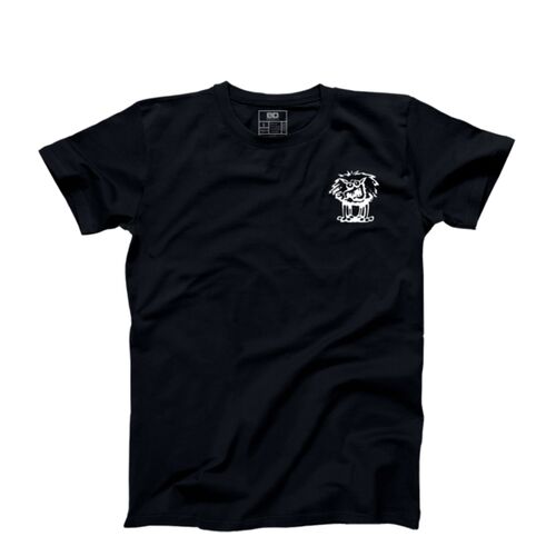 Manitoba Rugby Youth Mascot T-shirt Black Thumbnail