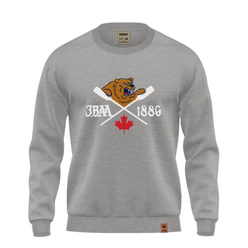 James Bay Athletic Association Adult Classic Crew  Grey Thumbnail