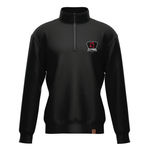 École St. Adolphe School Classic Black 1/4 Zip  Thumbnail