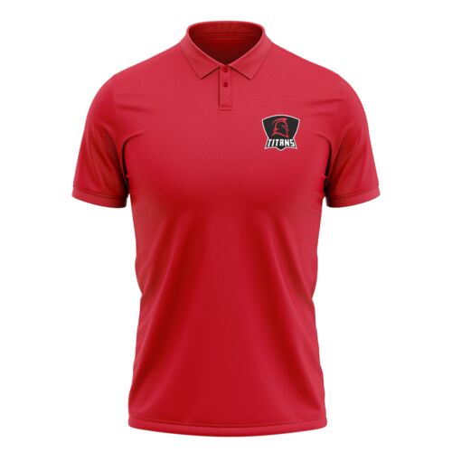 École St. Adolphe School Performance Polo Red Thumbnail