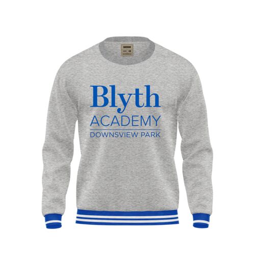 Blyth Academy Downsview Park Cuff Colored Crewneck Adult Thumbnail