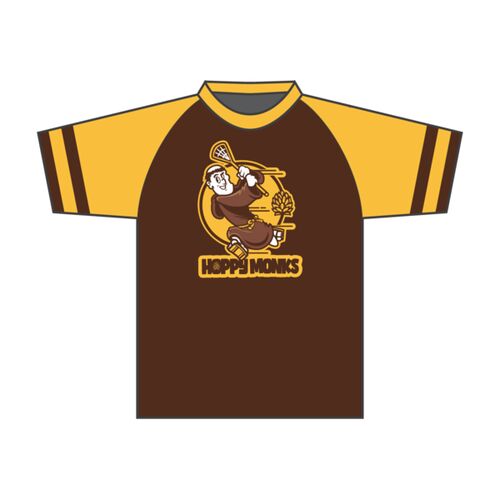 Happy Monks Lacrosse Shooter Youth Shirt Thumbnail