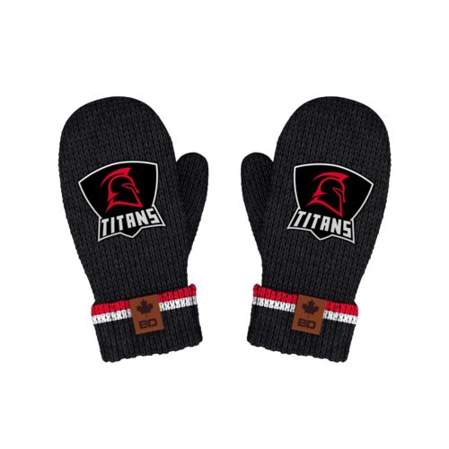 École St. Adolphe Winter Accessories Classic 2.0 Mittens Black Thumbnail