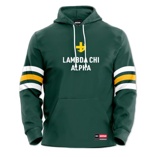 Lambda Chi Alpha Adult Sublimated Jersey Hoodie  Thumbnail