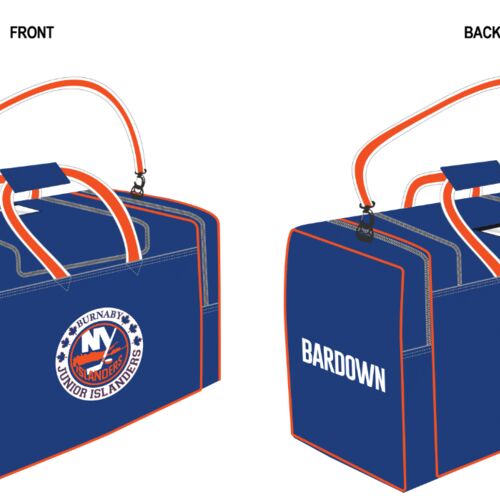 Burnaby Jr. Islanders Hockey Bag Thumbnail
