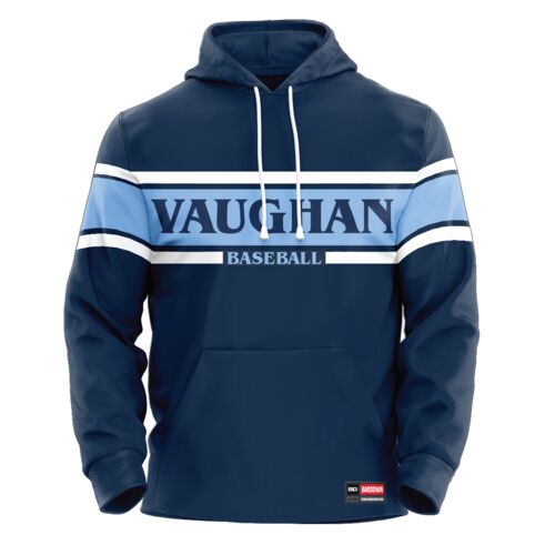 Sublimated Performance Hoodie Adult Navy Thumbnail