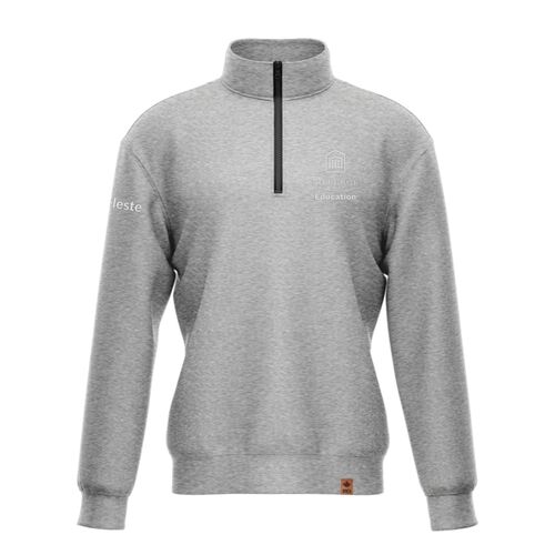 Uottawa Classic 1/4 Zip Grey French Thumbnail