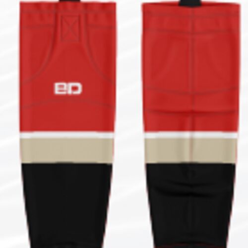 North Shore Jr. Beavs Sublimated Hockey Socks Youth Thumbnail