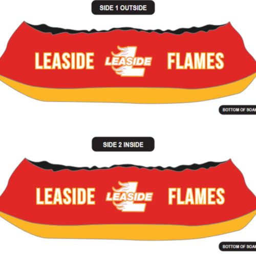 Leaside Flames Sublimated Skate Soaker Thumbnail