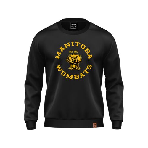 Manitoba Rugby Circle Logo Crewneck  Adult Thumbnail