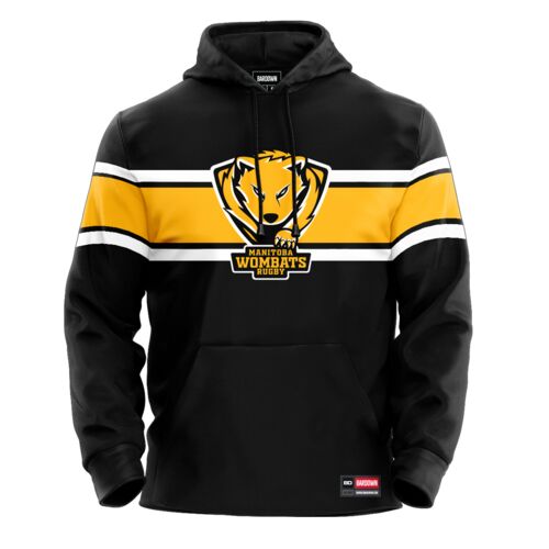 Manitoba Rugby Stripe Show Hoodie Youth Thumbnail