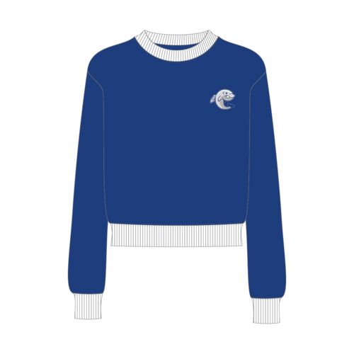 Etobicoke Dolphins Classic Cropped Crewneck Adult Thumbnail