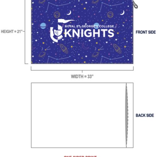 RSGC Sublimated Pillowcase (Blue) Thumbnail