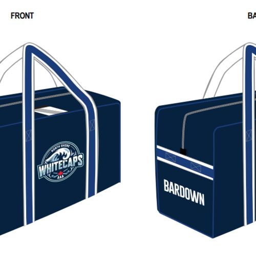 North Shore Whitecaps JUNIOR Hockey Bag Thumbnail