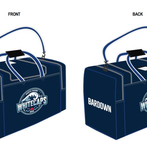 North Shore Whitecaps COACH Hockey Bag Thumbnail