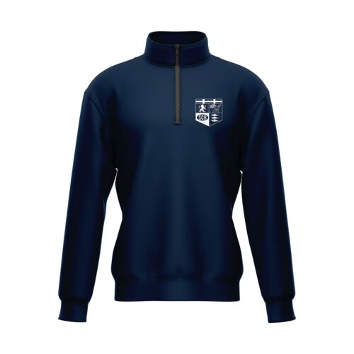 Rowdies 1/4 Zip Adult Full Crest  Thumbnail