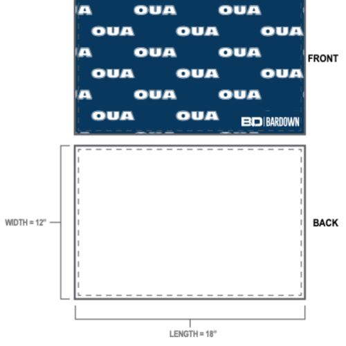 OUA Sublimated Rally Towel Thumbnail