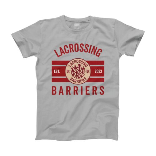 Lacrossing Barriers Triple Deke T-shirt Thumbnail