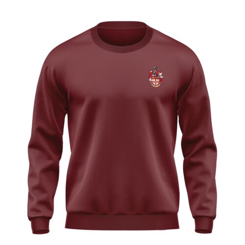 St. Paul's High School Crewneck Adult Maroon Thumbnail