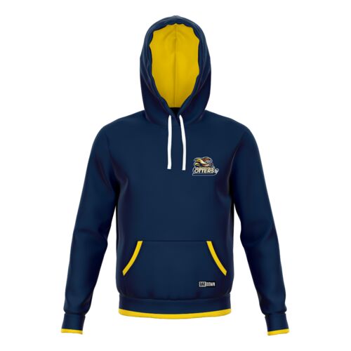 Huntsville Otters Edge Colored Hoodie Adult Thumbnail
