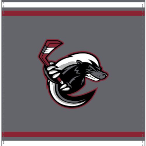 Ice Badgers Sherpa Blanket Thumbnail