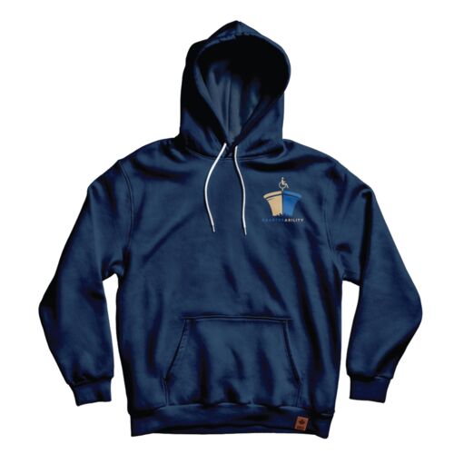 Charterability Adult Hoodie with Left Chest Logo Thumbnail