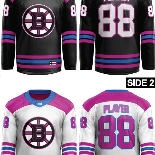 Brooklin Bombers Reversible Sublimated Hockey Jersey Thumbnail