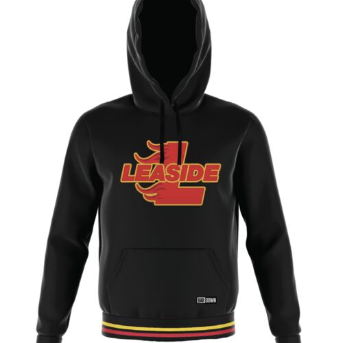 Leaside Flames Cuff Colored Hoodie Thumbnail