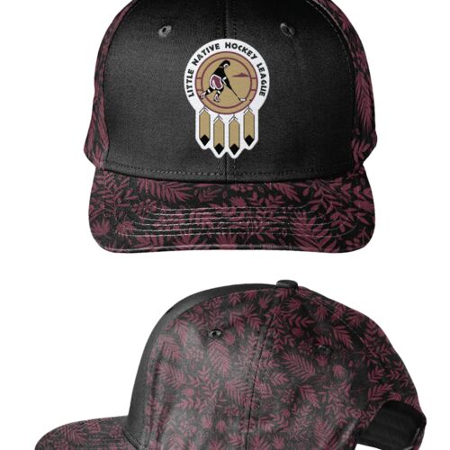 LNHL Classic 6 Panel Floral Hat Thumbnail