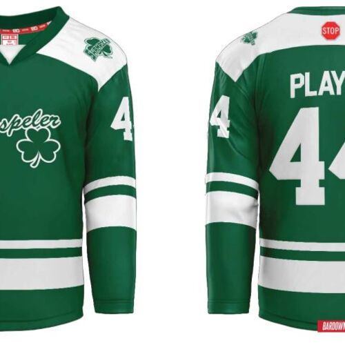 Hespeler Shamrocks Forest Green Sublimated Jersey Thumbnail