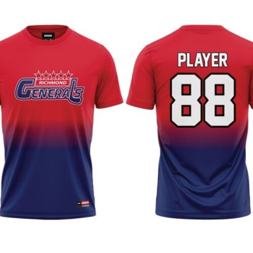 Richmond Generals Selects Sublimated Short Sleeve - Youth 1.0 Thumbnail