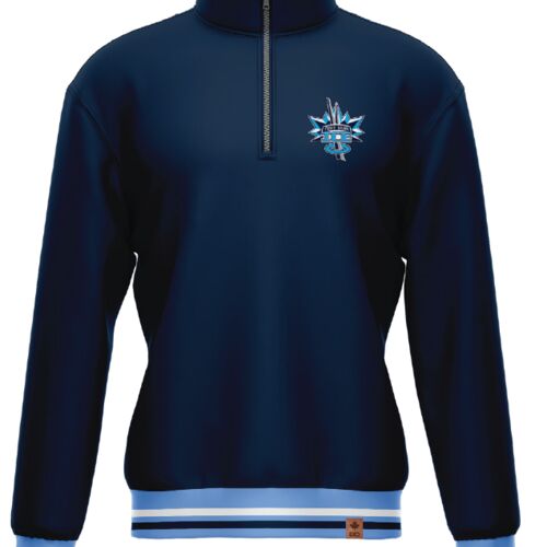 Fort Saskatchewan Ice Quarter Zip - Navy Thumbnail