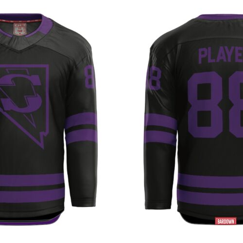 Las Vegas Storm Cut & Sew Hockey Jersey Thumbnail