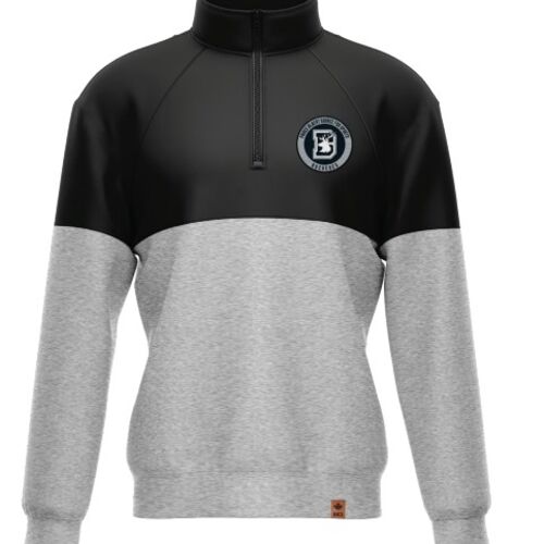 Buckeyes Two Tone Raglan Quarter Zip - Youth  Thumbnail