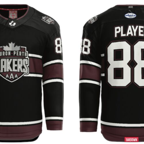 Huron Perth Lakers Sublimated Hockey Jersey Youth Thumbnail