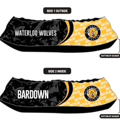 Waterloo Wolves Skate Soaker w/Poly Liner Youth Thumbnail