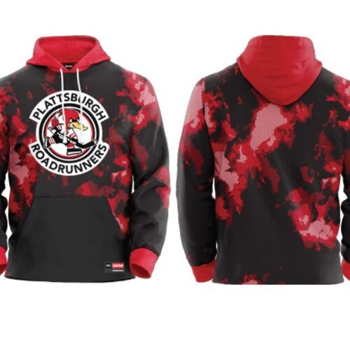 Plattsburgh Youth Hockey Association  Sublimated Hoodie - Youth  Thumbnail