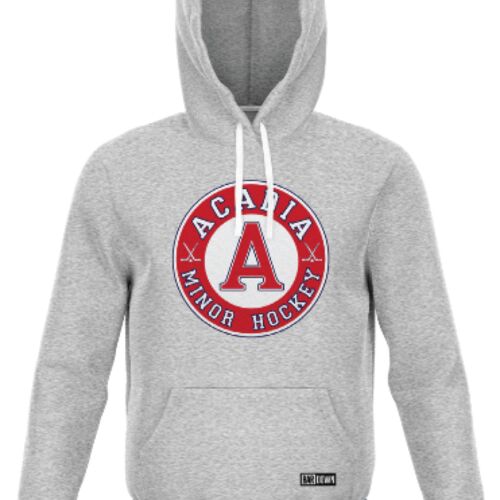 Acadia Minor Hockey Cuff Coloured Hoodie Youth Thumbnail