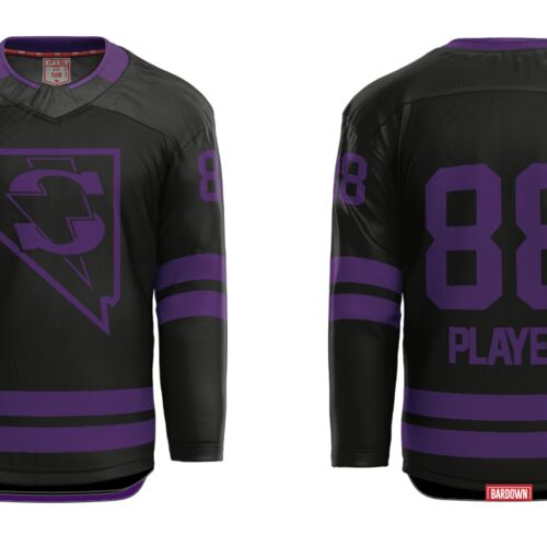 Las Vegas Storm Cut & Sew Hockey Jersey - Girls Thumbnail