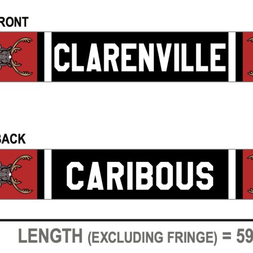 Clarenville Caribous  Classic 3.0 Scarf  Thumbnail