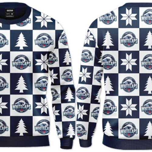North Shore Whitecaps Sublimated Ugly Christmas Sweater - Adult Thumbnail