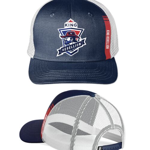 King Rebellion Side Stripe Mesh Hat Thumbnail